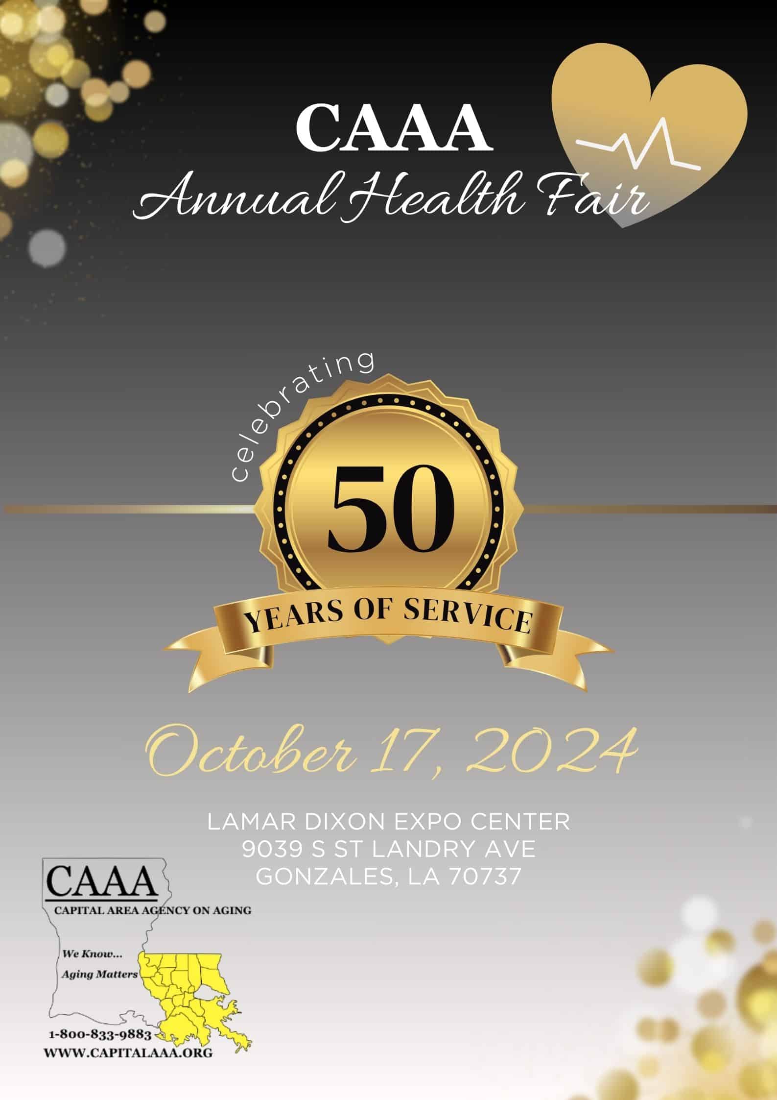 2024 Annual Health Fair Flyer_50th anniversary